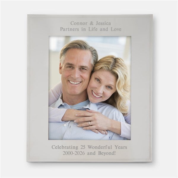 Engraved Tremont Silver 8x10 Picture Frame    - 43755