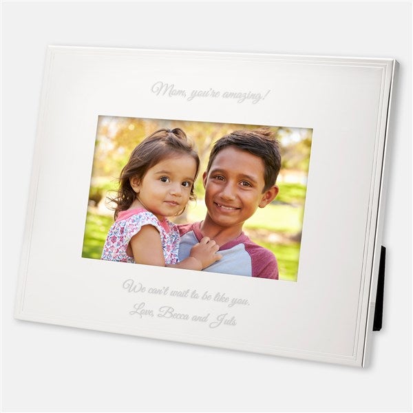 Mom Tremont Personalized Silver Picture Frame - 43760