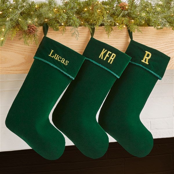 Classic Christmas Personalized Christmas Stockings - 43821