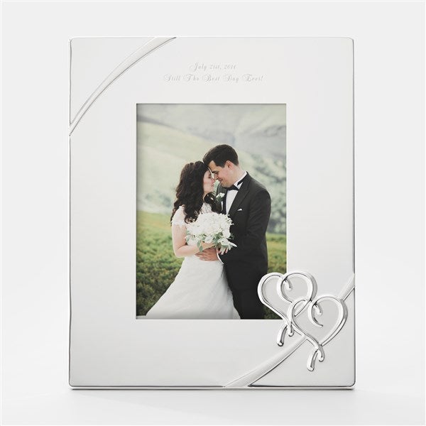 Engraved Lenox &quot;True Love&quot; Anniversary 5x7 Picture Frame    - 43903