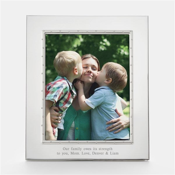 Engraved Lenox &quot;Devotion&quot; for Mom 8x10 Picture Frame - 44125