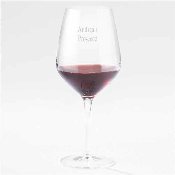 Luigi Bormioli Atelier Engraved Red Wine Glass - 44266