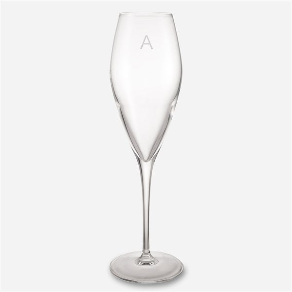 Engraved Luigi Bormioli Monogram Atelier Champagne Flute - 44269