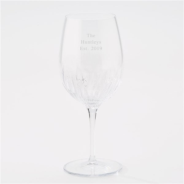 Engraved Luigi Bormioli Housewarming Mixology Spritz Glass - 44318