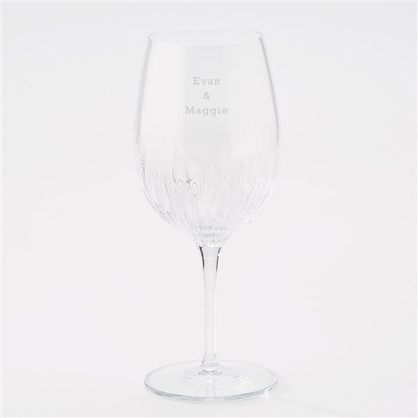 Engraved Luigi Bormioli Wedding Mixology Spritz Glass - 44319