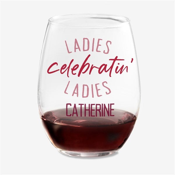 Galantine's Day Personalized Valentine's Day Wine Glass Collection  - 44441