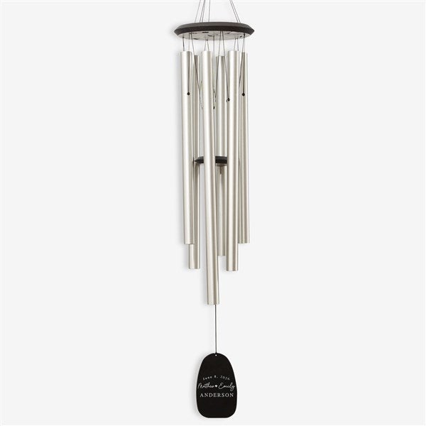 Simply Us Personalized Wedding Premium Wind Chimes - 44684