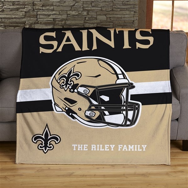 NFL New Orleans Saints Personalized Blankets - 44723