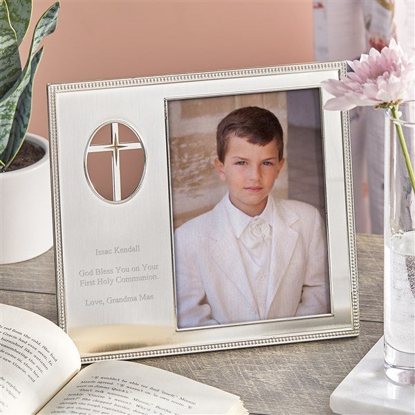 Cross Enamel Frame