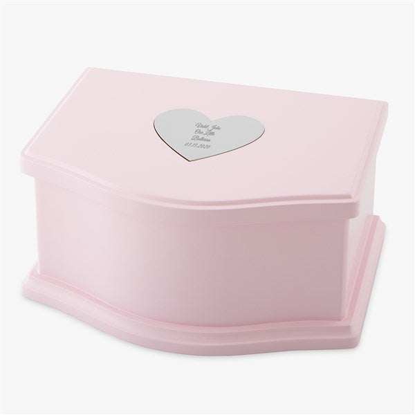 Engraved Pink Ballerina Jewelry Box