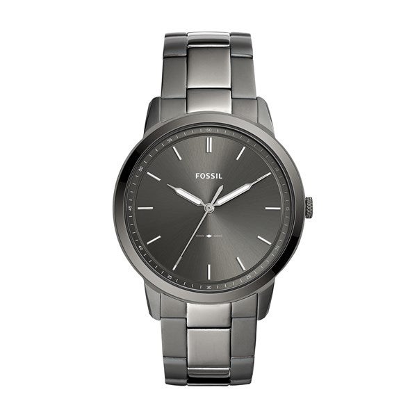 Engraved Fossil Minimalist Smoke Watch  - 46603