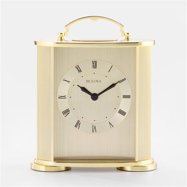 Bulova Arthur Golden Mid-Century Clock  - 47159