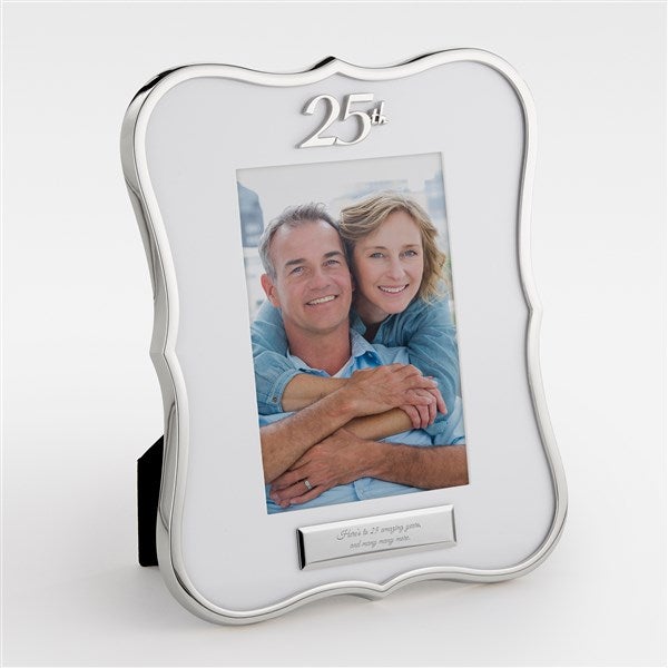 Engraved 25th Anniversary Picture Frame   - 47195