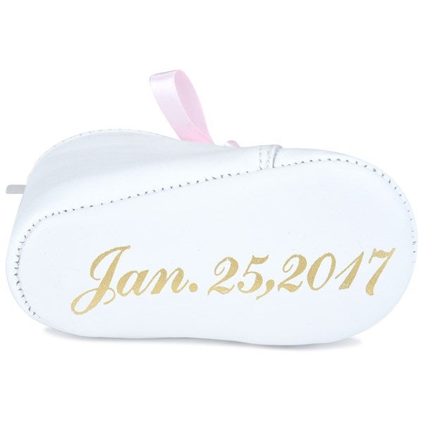 Personalized Leather Baby Girl Shoes