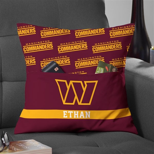NFL Washington Commanders Personalized Pocket Pillow - 48033