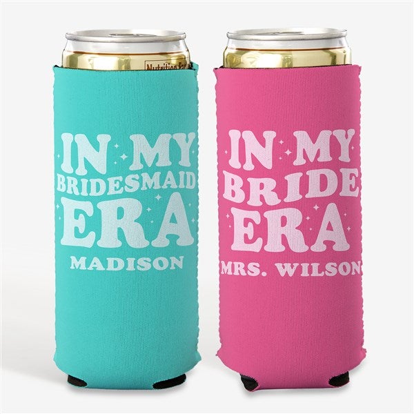 In My Bridal Party Era Personalized Slim Can Cooler - 48657