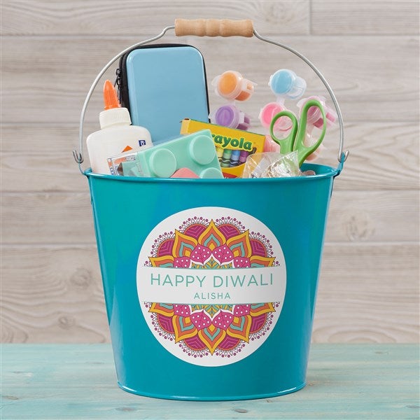 Diwali Personalized Treat Bucket  - 48798