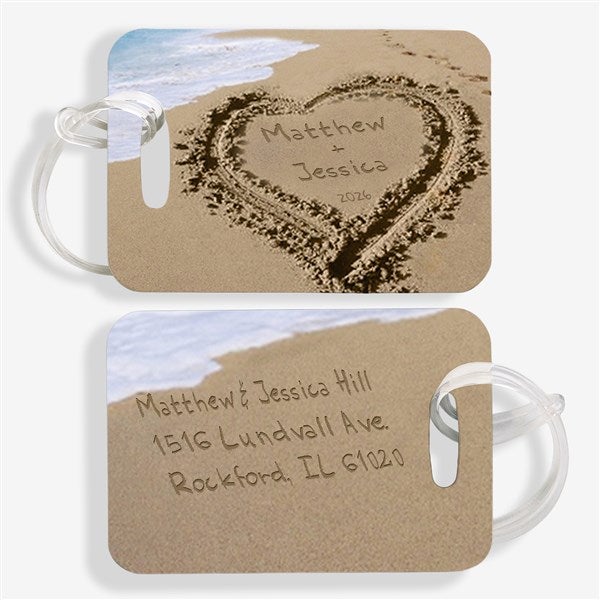 Our Paradise Personalized Luggage Tag Set - 49600