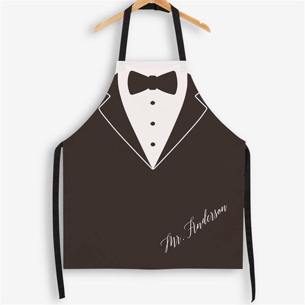 Bride & Groom Personalized Full Color Apron - 50197