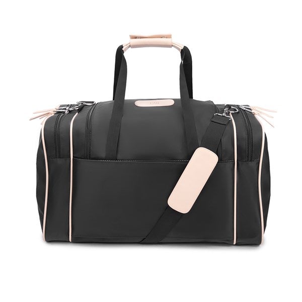 Debossed Black Nylon Duffle Bag  - 50552