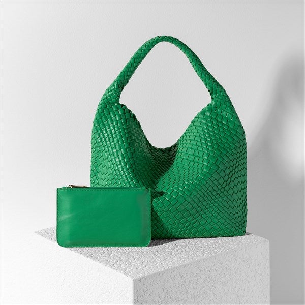 HOBO BAG - LARAMIE PATCHWORK - GREEN