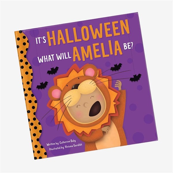 It's My Halloween Personalized Board Book - 51745D