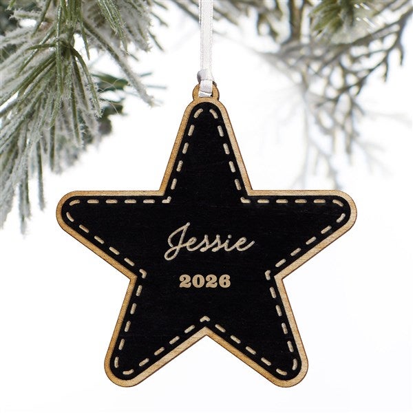 Engraved Star Ornament by Jessie James Decker - 52237