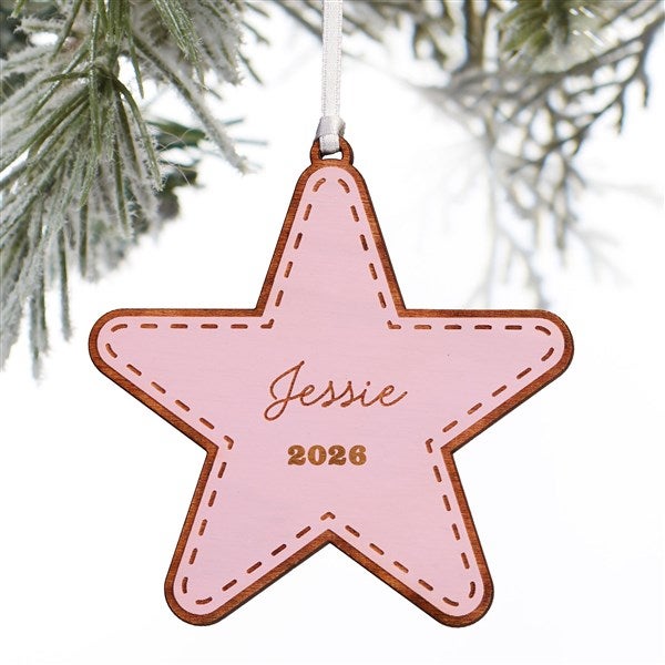 Engraved Star Ornament by Jessie James Decker - 52237