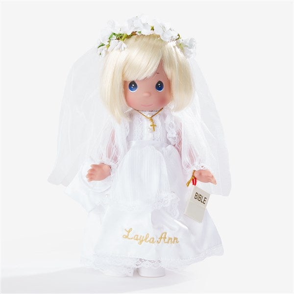 Personalized First Holy Communion Doll - Precious Moments Doll - 5232