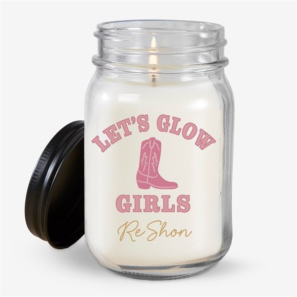 Personalized Let's Glow Girls Candle by Jessie James Decker - 52511