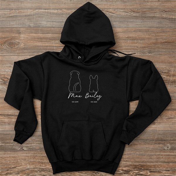 Pet Outlines Personalized Adult Sweatshirt - 52861