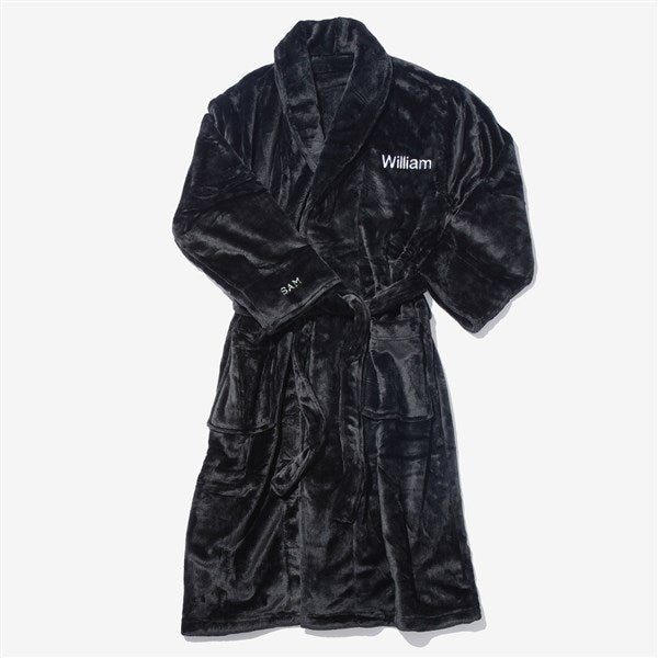 Dad Personalized Embroidered Fleece Robes - 53281