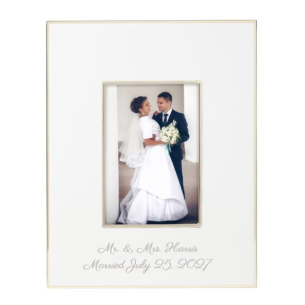 Kate Spade Pop Picture Frame 4x6 in White   - 53734