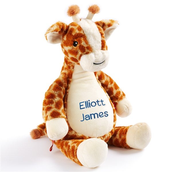 Plush Pal Embroidered Personalized Fluffy Giraffe - 54520