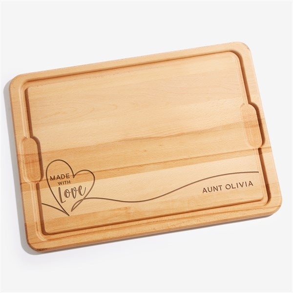 Made With Love Engraved Hardwood Cutting Board  - 54606