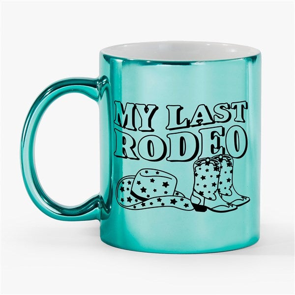 Western Wedding Personalized 11oz Metallic Mug - 54675