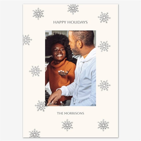 Treasured Moments Personalized Holiday Photo Card - 55439D