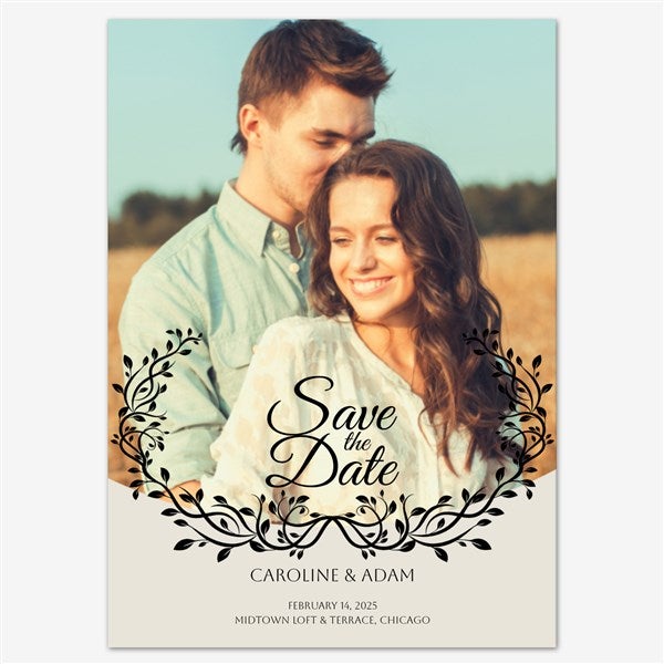 Timeless Tenderness Save the Date Personalized Card - 55653D