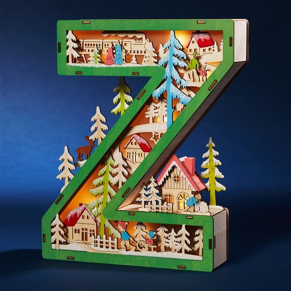 Northwood Noel Wood LED Monogram Letters  - 55971
