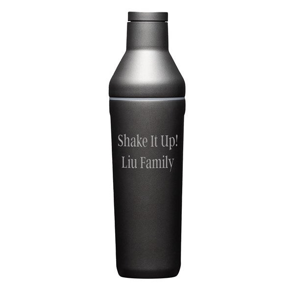Engraved Corkcicle 17oz Cocktail Shaker in Ceramic Slate Store - 56068