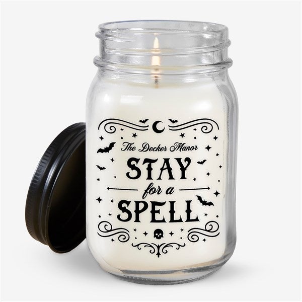 Personalized Pinkoween Mason Jar Candle by Jessie James Decker - 56086