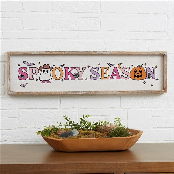 Kittenish Personalized Pinkoween Framed Wall Art - 56093