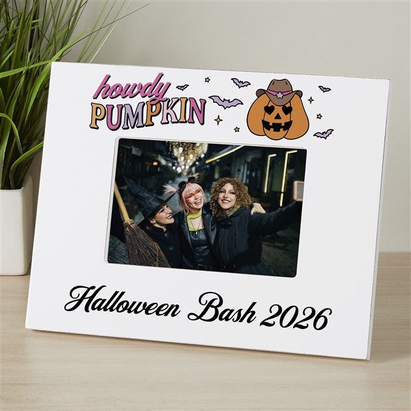 Kittenish Personalized Pinkoween Picture Frames - 56102