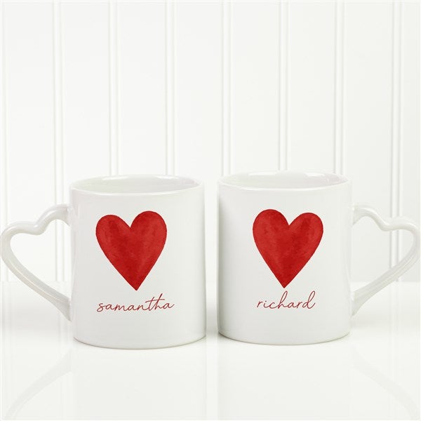 Sweet Hearts Personalized Mug Set - 56136