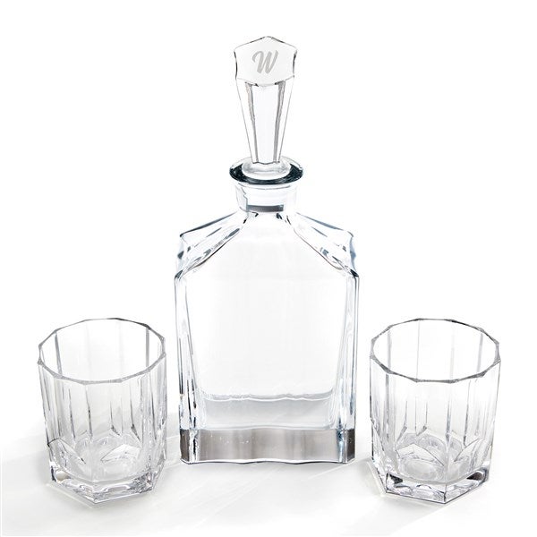 Engraved Nachtmann Aspen Whisky Set Store - 56194
