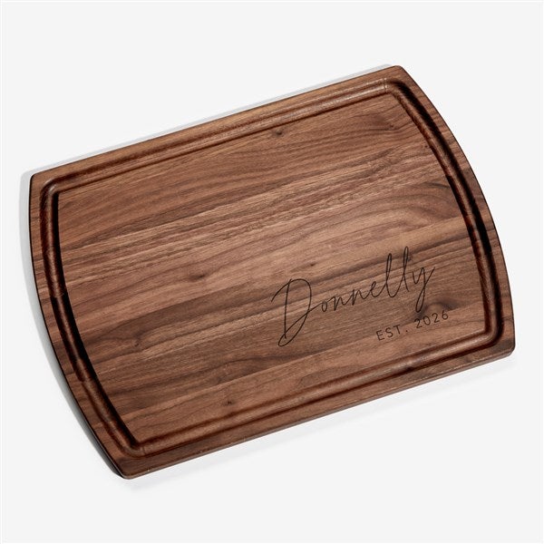 Signature Engraved Walnut Cutting Boards  - 56226