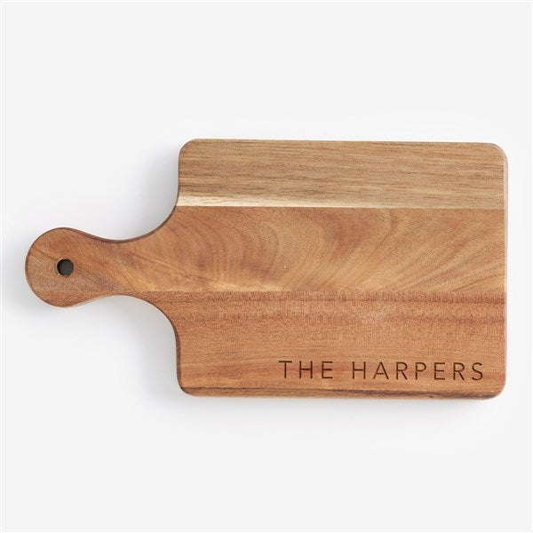Classic Engraved Acacia Handle Board - 56251
