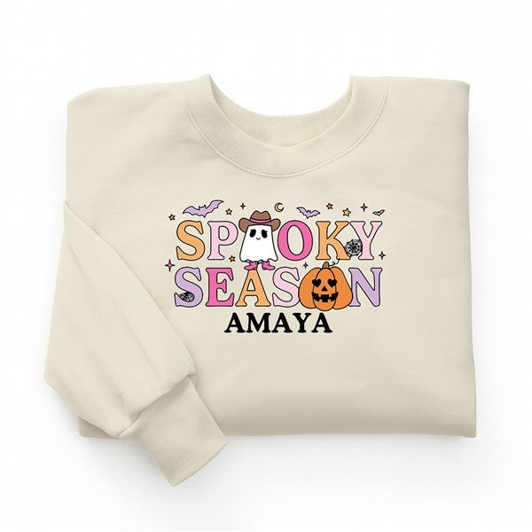 Kittenish Personalized Pinkoween Spooky Season Sweatshirts - 56400