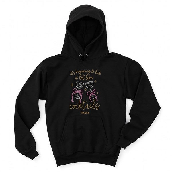 Kittenish Personalized Holiday Spirits Sweatshirts - 56575