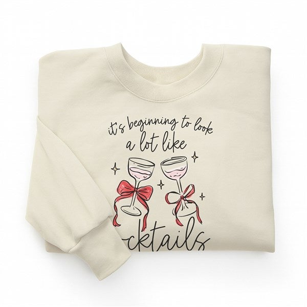 Kittenish Personalized Holiday Spirits Sweatshirts - 56575